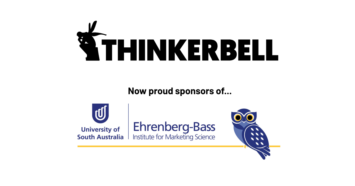 Thinkerbell sponsors Marketing Science researchers Ehrenberg-Bass Institute